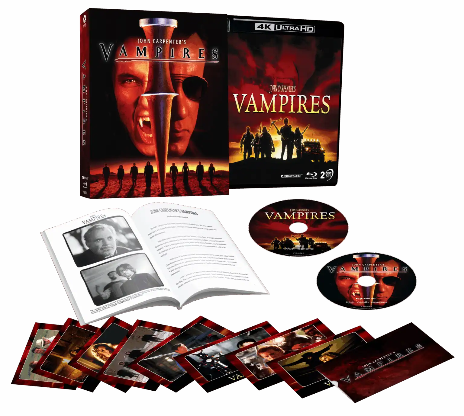 Vampires (ViaVision LE Lenticular Hardcase) (4k UHD / Blu-Ray All